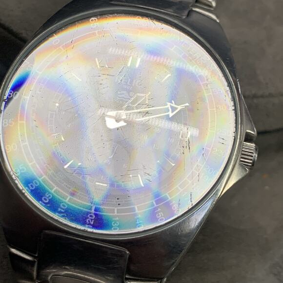 Vintage Relic Wet Multi Function Watch ZR15442 Tachometer 42 mm Case New Battery - Picture 2 of 11